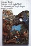 EUROPA EN EL SIGLO XVIII | 9788420622194 | RUDE, GEORGE