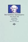 DEL GOBIERNO REPRESENTATIVO | 9788430911776 | MILL, JOHN STUART