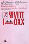 MATEMATICA:CONTENIDO,METODOS Y SIGNIFICADO VOL.3 | 9788420620701 | ALEKSANDROV, ALEKSANDR DANIDOVICH ; KOLM