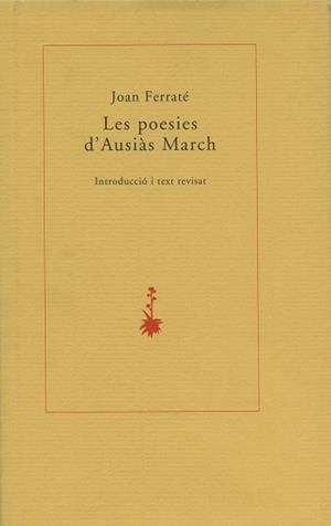 POESIES D'AUSIAS MARCH, LES | 9788485704026 | FERRATE, JOAN