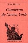 CUADERNO DE NUEVA YORK | 9788475175898 | HIERRO, JOSE