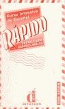 RAPIDO.CURSO DE ESPAÑOL.VOCABULARIO ESPAÑOL-INGLES | 9788487099496 | SANS BAULENAS, NEUS ; MIQUEL LOPEZ, LOUR