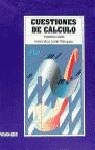 CUESTIONES DE CALCULO | 9788436808469 | SANZ ALVARO, PALOMA