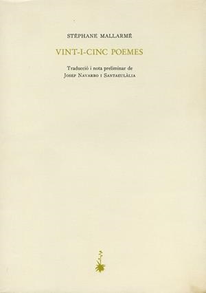 VINT-I-CINC POEMES (MALLARME) | 9788485704880 | MALLARME, STEPHANE