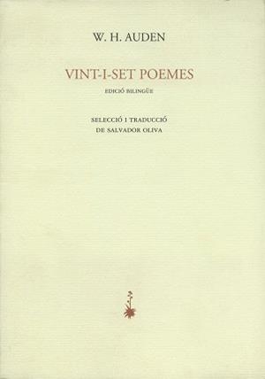 VINT-I-SET POEMES (AUDEN) (D04) | 9788477271390 | AUDEN, W. H.