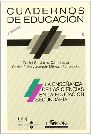 ENSEÑANZAS DE LAS CIENCIAS EN LA EDUCACION SECUNDA | 9788485840106 | GIL PEREZ, DANIEL ... [ET AL.]