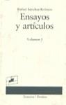 ENSAYOS Y ARTICULOS VOL.1 | 9788423321681 | SANCHEZ FERLOSIO, RAFAEL