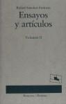 ENSAYOS Y ARTICULOS VOL.2 | 9788423321674 | SANCHEZ FERLOSIO, RAFAEL