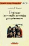 TECNICAS DE INTERVENCION PSICOLOGICA PARA ADOLESCE | 9788427019676 | MORGANETT, ROSEMARIE S.