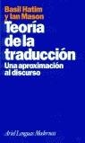 TEORIA DE LA TRADUCCION | 9788434481145 | HATIM, BASIL ; HASON, IAN