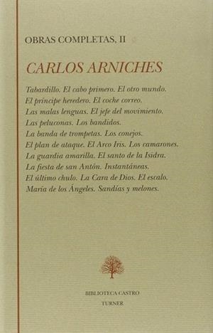 CARLOS ARNICHES.OBRAS COMPLETAS II | 9788475064369 | ARNICHES, CARLOS