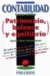 PATRIMONIO, BALANCE Y EQUILIBRIO CONTABILIDAD GUIA | 9788436809442 | QUER, AGUSTIN