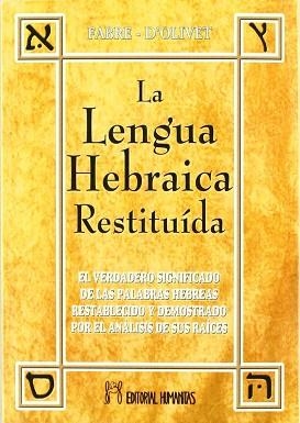 LENGUA HEBRAICA RESTITUIDA,LA | 9788479102098 | FABRE