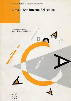 AVALUACIO INTERNA DEL CENTRE, L' | 9788489149397 | BORRELL CLOSA, ELVIRA