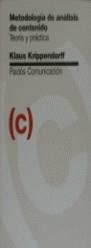 METODOLOGIA DE ANALISIS DE CONTENIDO | 9788475096278 | KRIPPENDORFF, KLAUS