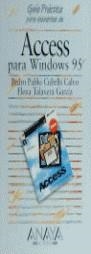 ACCES PARA WINDOWS 95 GUIA PRACTICA PARA USUARIOS | 9788476149027 | CUBELLS CALVO, PEDRO PABLO