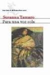 PARA UNA SOLA VOZ | 9788432206689 | TAMARO, SUSANNA