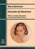 HORIZONTE DEL LIBERALISMO | 9788471123978 | ZAMBRANO, MARIA