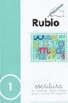 ESCRITURA RUBIO 1 | 9788485109241 | RUBIO SILVESTRE, RAMÓN