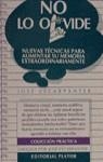 NO LO OLVIDE | 9788435907378 | ESCARPENTER