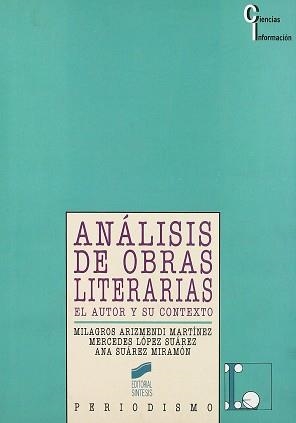 ANALISIS DE OBRAS LITERARIAS | 9788477384014 | ARIZMENDI MILAGROS