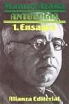 ANTOLOGIA VOL. 1 | 9788420619132 | AZAÑA DIAZ, MANUEL