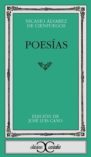 POESIAS (ALVAREZ DE CIENFUEGOS) | 9788470390890 | ALVAREZ DE CIENFUEGOS, NICASIO