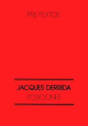POSICIONES | 9788485081011 | DERRIDA, JACQUES