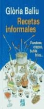 RECETAS INFORMALES | 9788482563107 | BALIU GLORIA