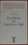 PROBLEMA DEL LENGUAJE EN HEGEL EL | 9788430612086 | SIMON, JOSEPH