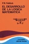 DESARROLLO DE LA LOGICA MATEMATICA EL | 9788437601571 | NIDDITCH, P. H.